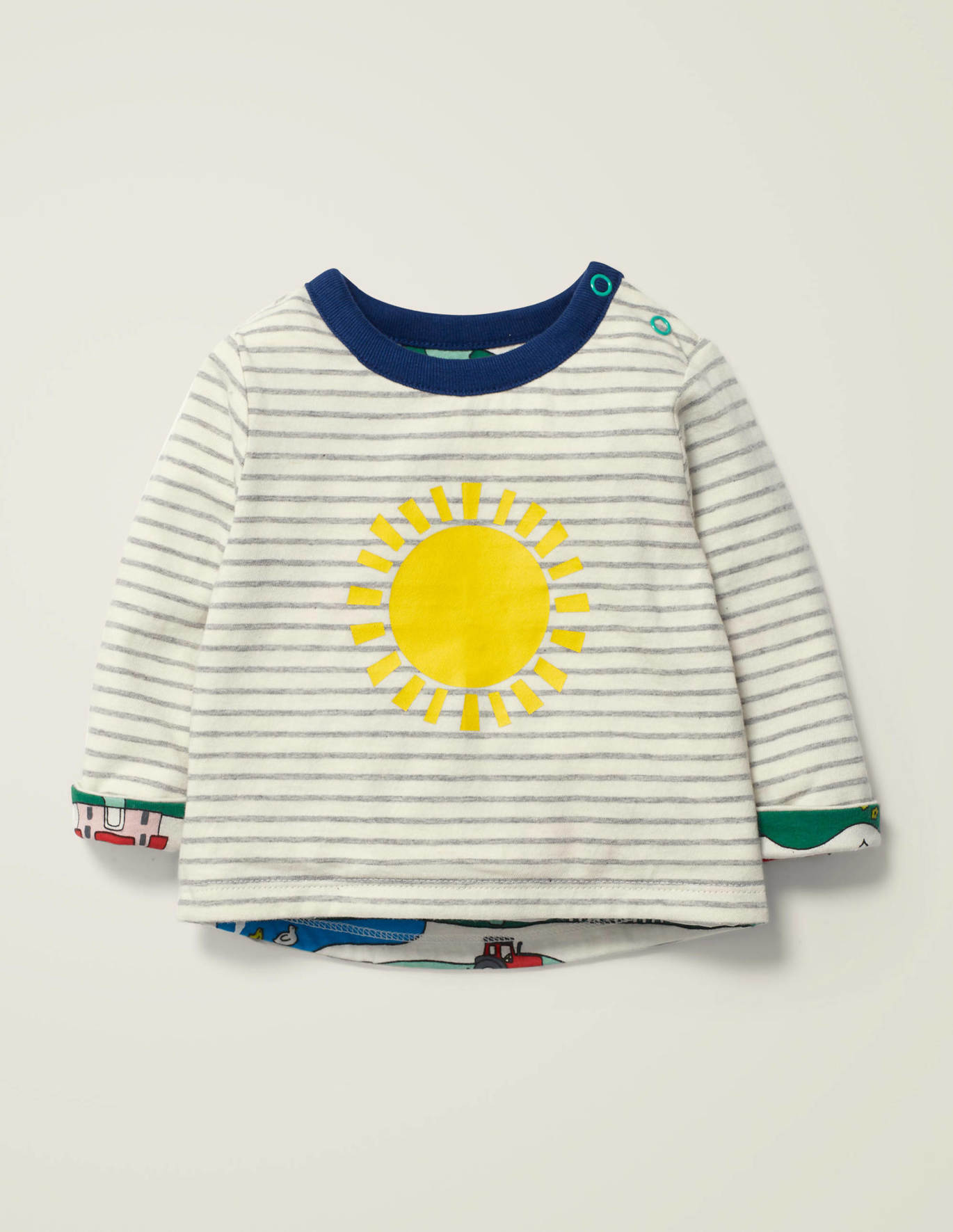 Reversible T-Shirt - Multi Farm Sunshine